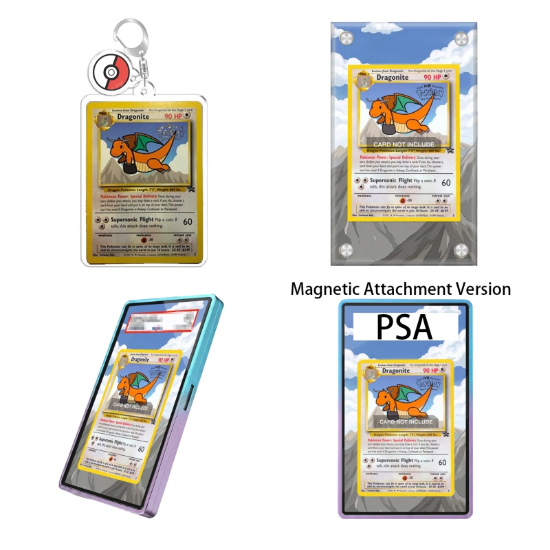 Display Case Acrylic - Kunstzinnige display voor Pokémon Wizards Black
