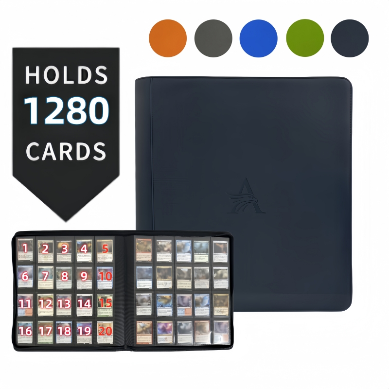 Pokemon Binder Card - Premium 20-vakjes kaartenmap – 1280 collectie