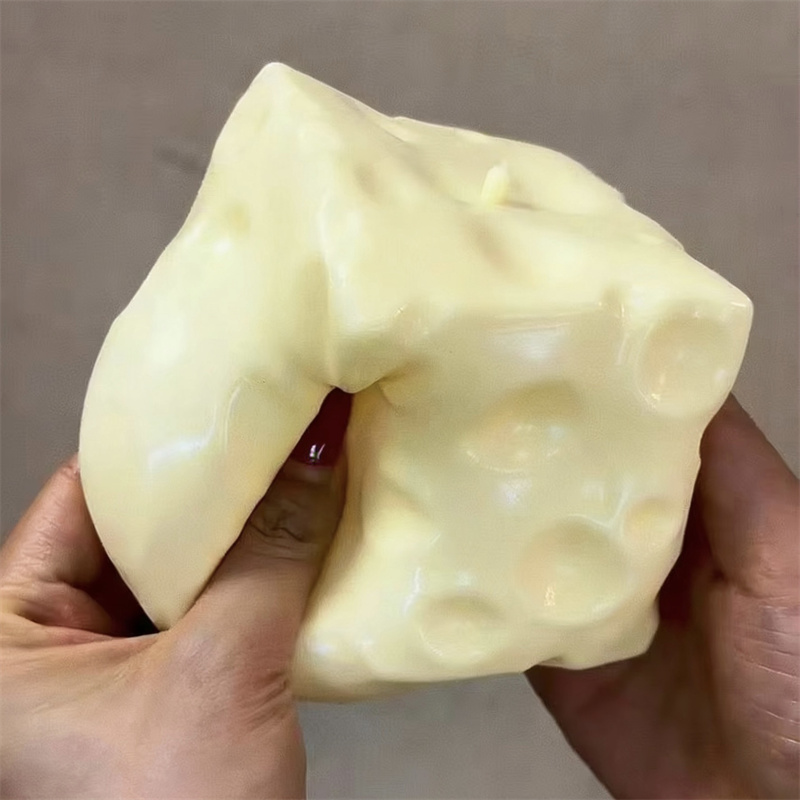 Fidget Cube Original - *~*-Jumbo Cheese Cube Stressbal Grote kaasvormbare