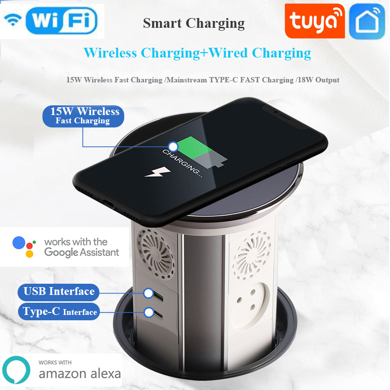 Pop Display Shelf - WIFI Tuya Touch Automatisch heffende pop-uptafel