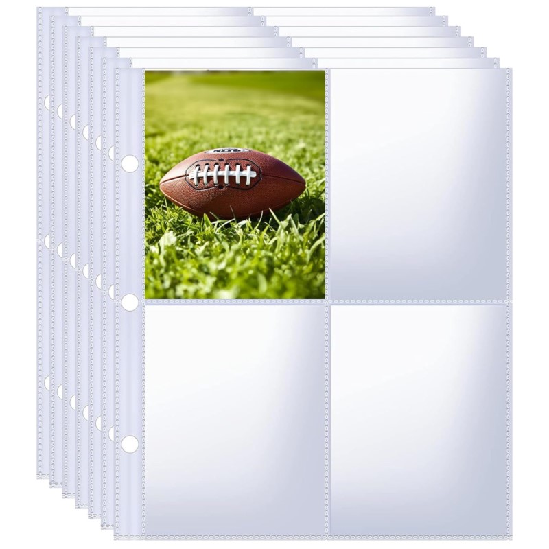 Trading Card Binder - 4-vakjes fotokaart houder binder verzamelalbum voor