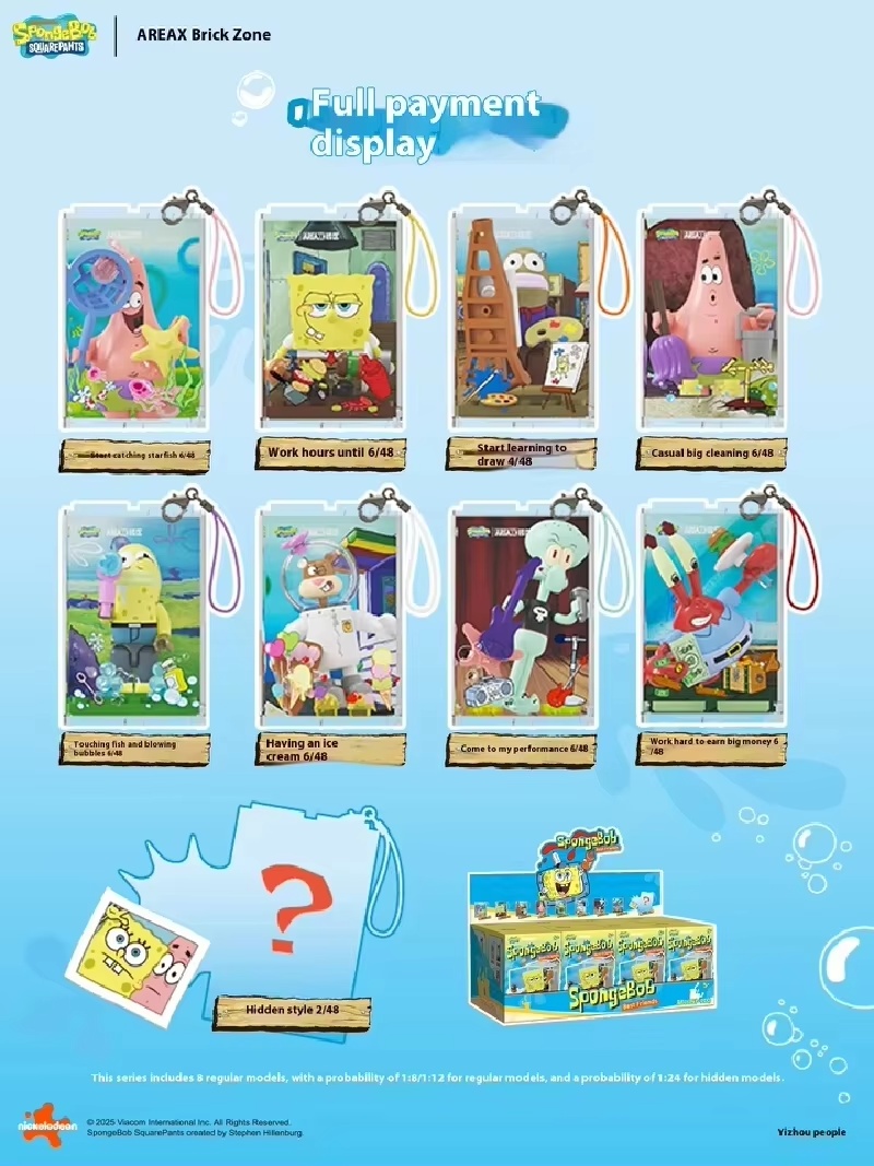 AREAX Echte SpongeBob Bikini B - Building Block Mini recensie en prijs