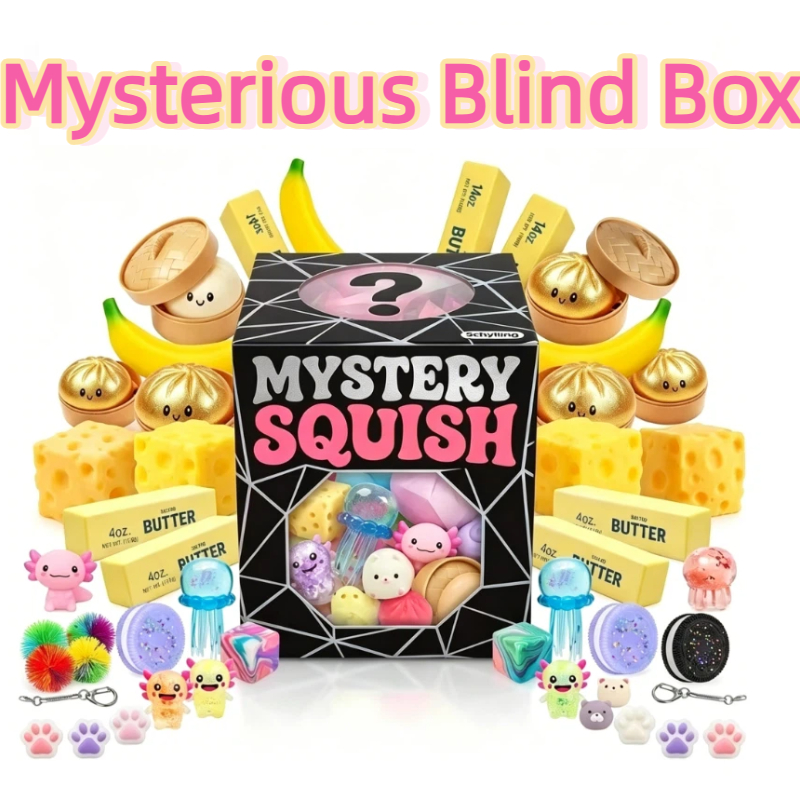 100 stuks Squishy Squeeze Fidg - Mystery Box Blind Bag recensie en prijs