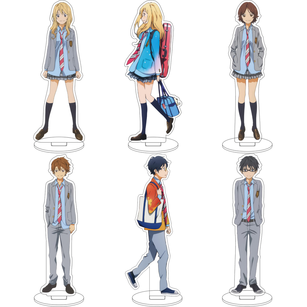 16CM Anime Uw Lie in April Ari - Figma Stand Set recensie en prijs