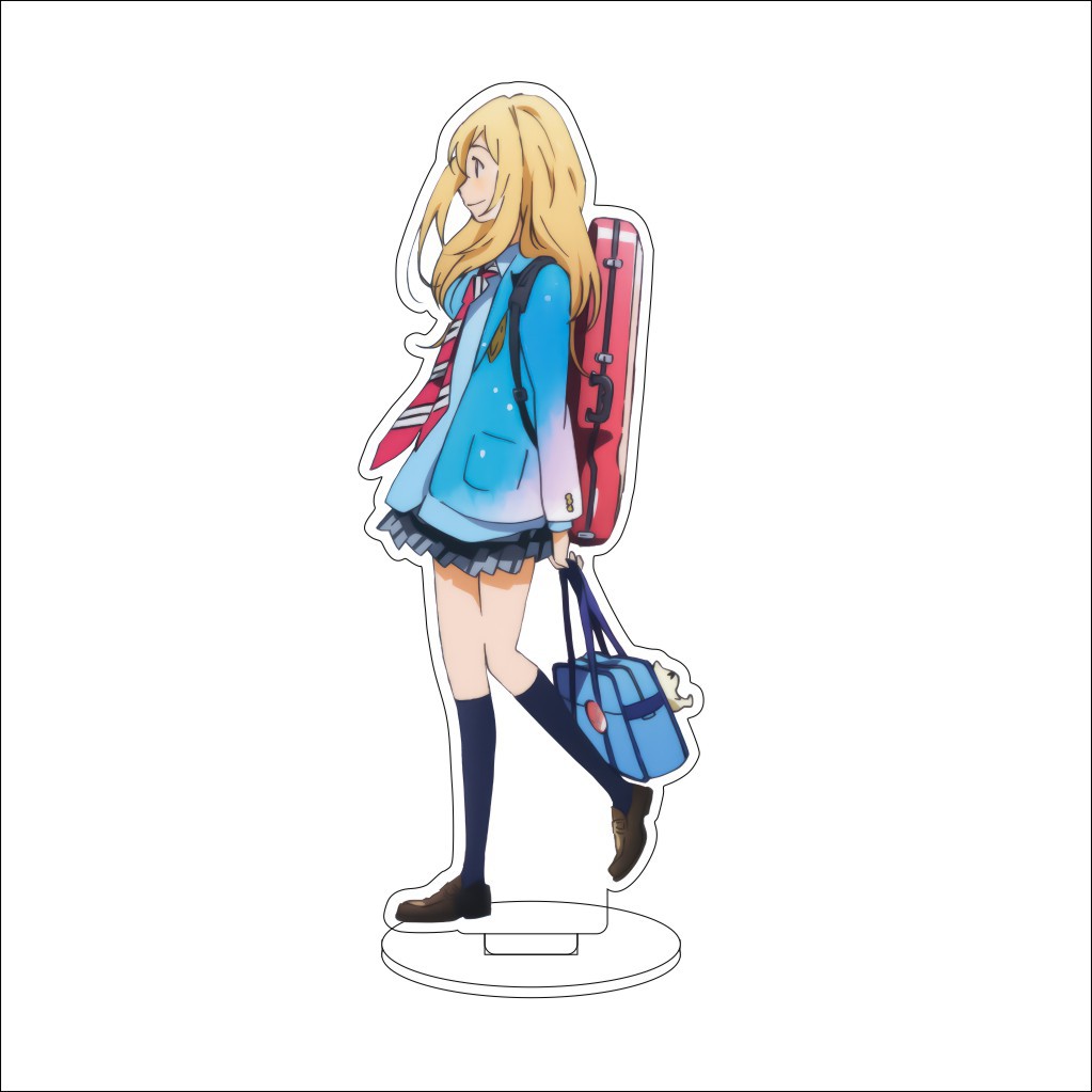 16CM Anime Uw Lie in April Ari - Figma Stand Set recensie en prijs