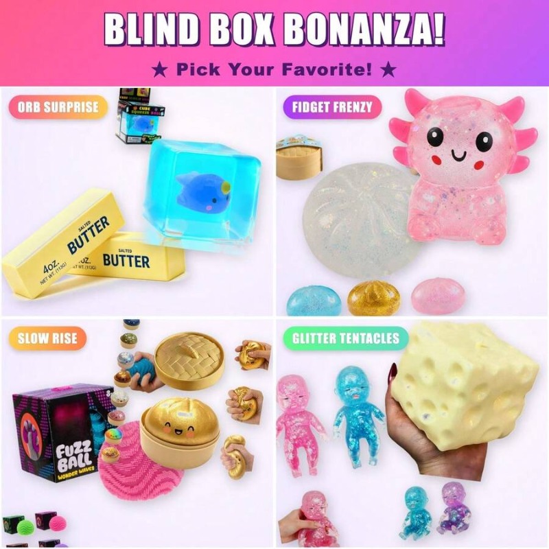 Schattig verrassings fidget to - Mystery Box Blind Bag recensie en prijs