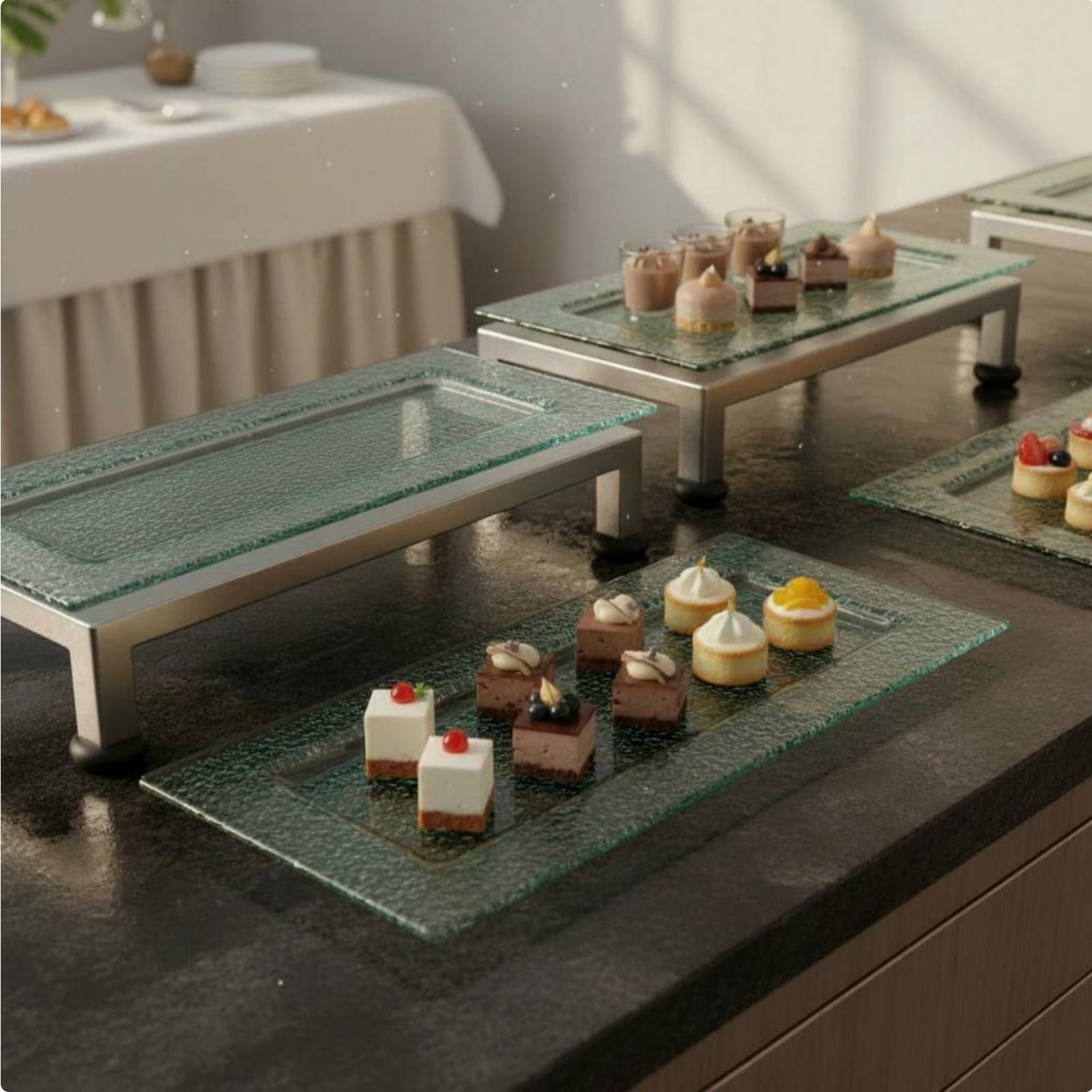 3-laags serveerplateau multifu - Display Risers Set recensie en prijs