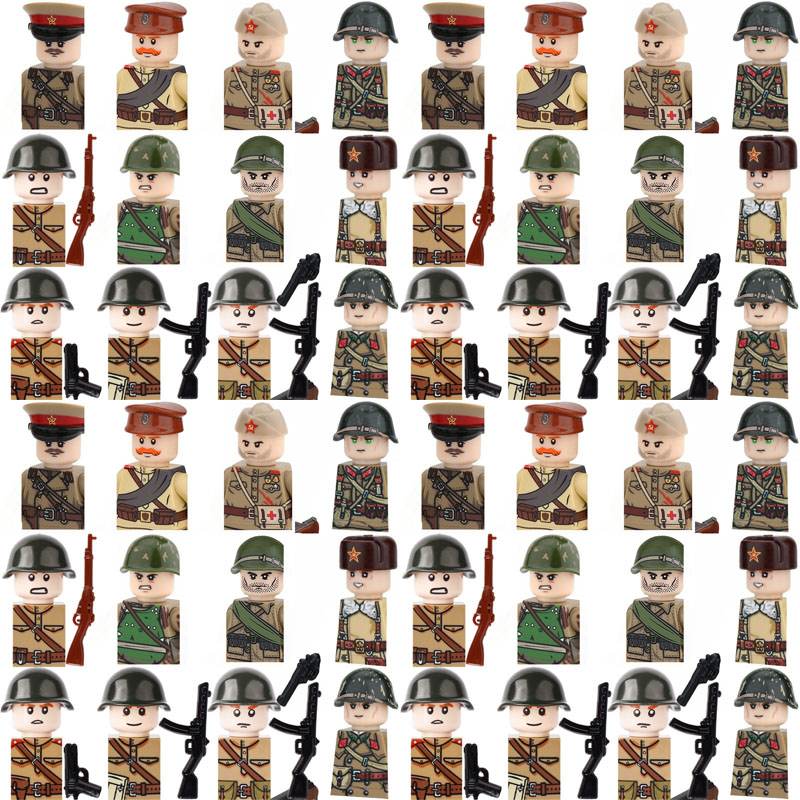 MOC Militaire Sovjet Soldaat F - Lego Minifigure Holder recensie en prijs
