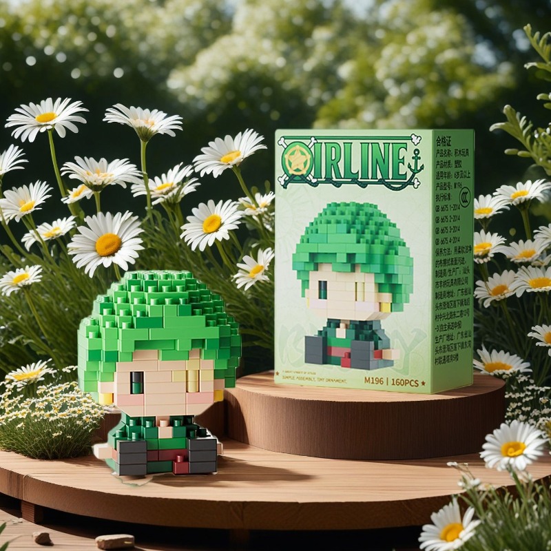 Nieuwe ONE PIECE Zonne God Nik - Building Block Mini recensie en prijs
