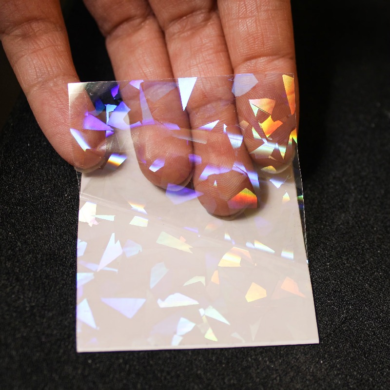 Shatter Effect Regenboog Laser - Card Penny Sleeve recensie en prijs