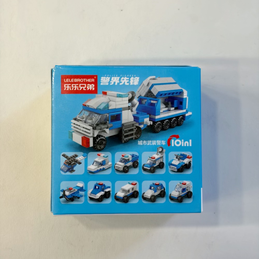2-in-1 politiehelikopter bouws - Building Block Mini recensie en prijs
