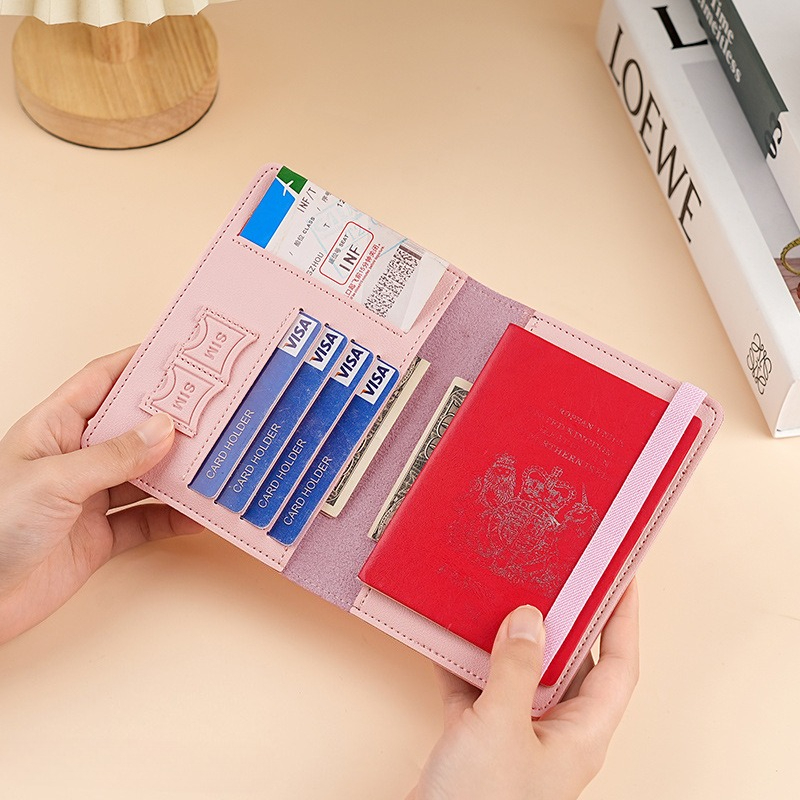 Reishouder van PU-leer, multif - Card Top Loader recensie en prijs