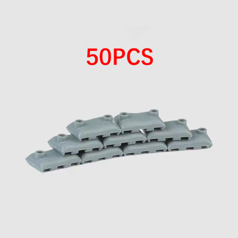50PCS MOC Militaire Zandzak Bo - Lego Minifigure Holder recensie en prijs