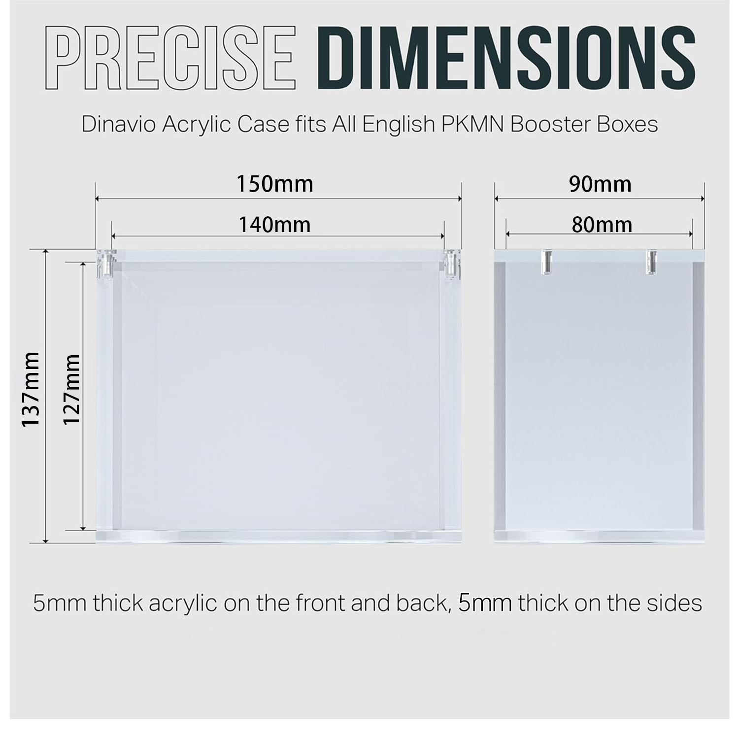 99% UV-bescherming Magnetische - Display Case Acrylic recensie en prijs