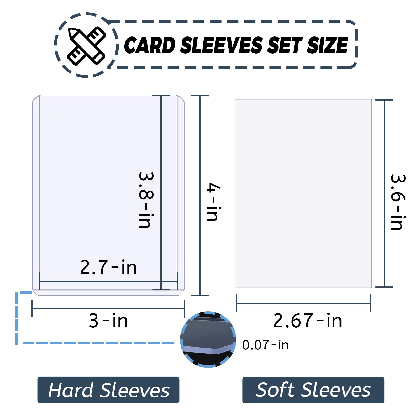 100-600 Stuks Kaarthoezen Hard - Graded Card Display recensie en prijs