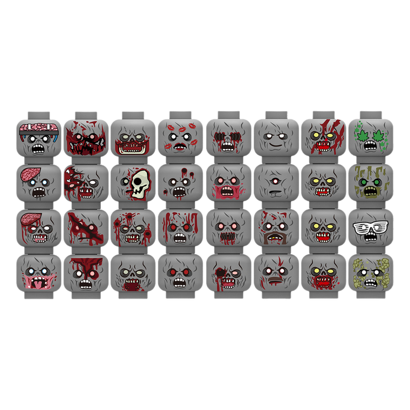 Gewonde emotionele gezichtshoo - Lego Minifigure Holder recensie en prijs