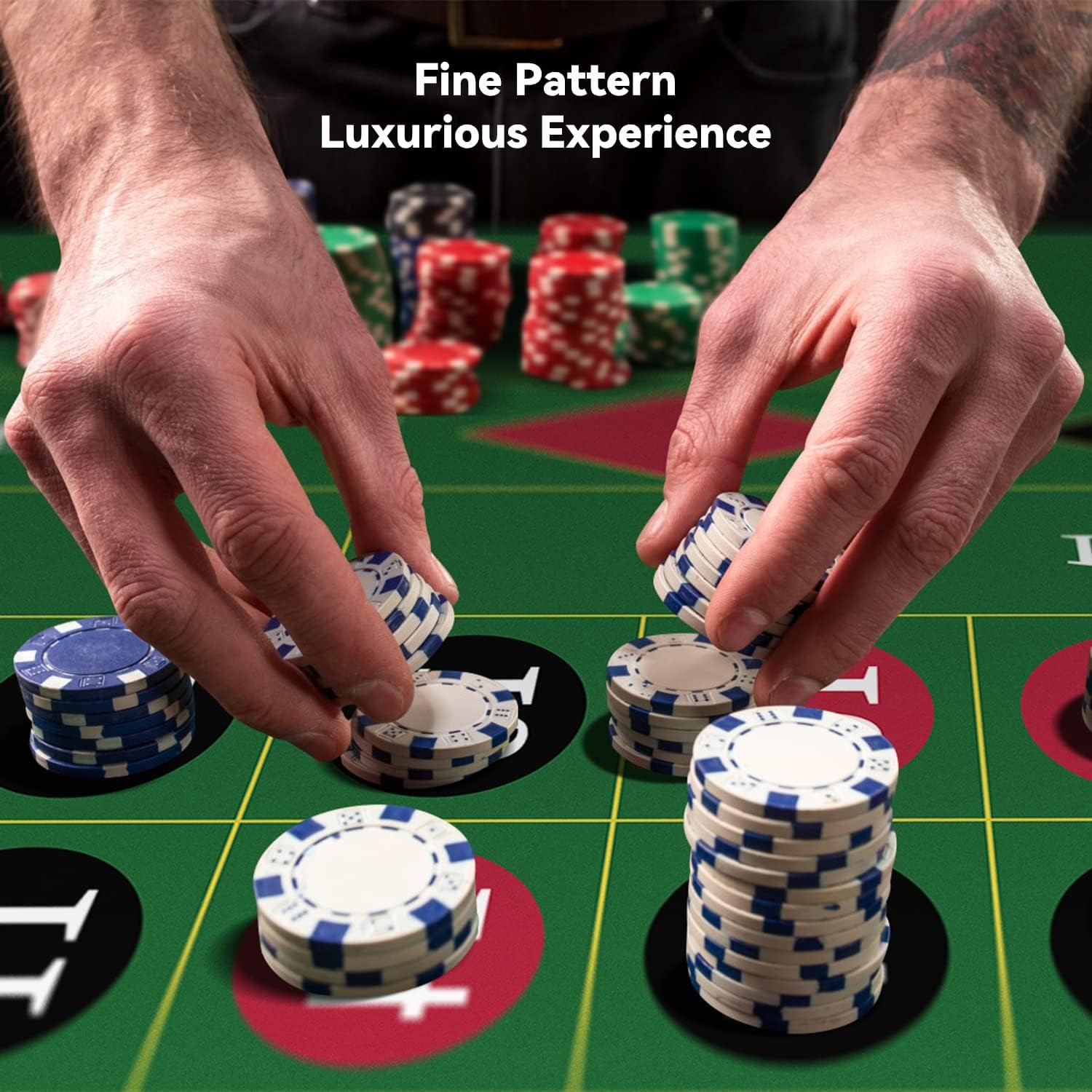 120x60 cm groene roulette rubb - Graded Card Display recensie en prijs